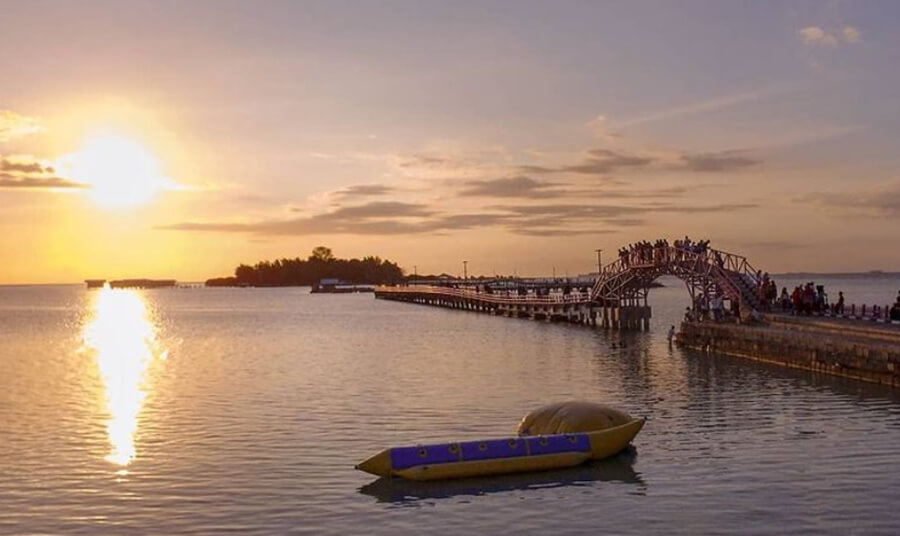 Spot Sunset Pulau Tidung